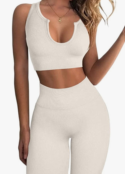 “Confidence” Seamless set (Cream)
